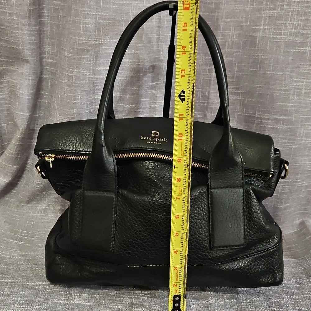 Kate Spade Black Textured Purse